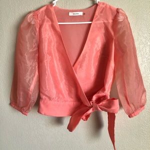 🌸Idem Ditto Wrap Blouse
